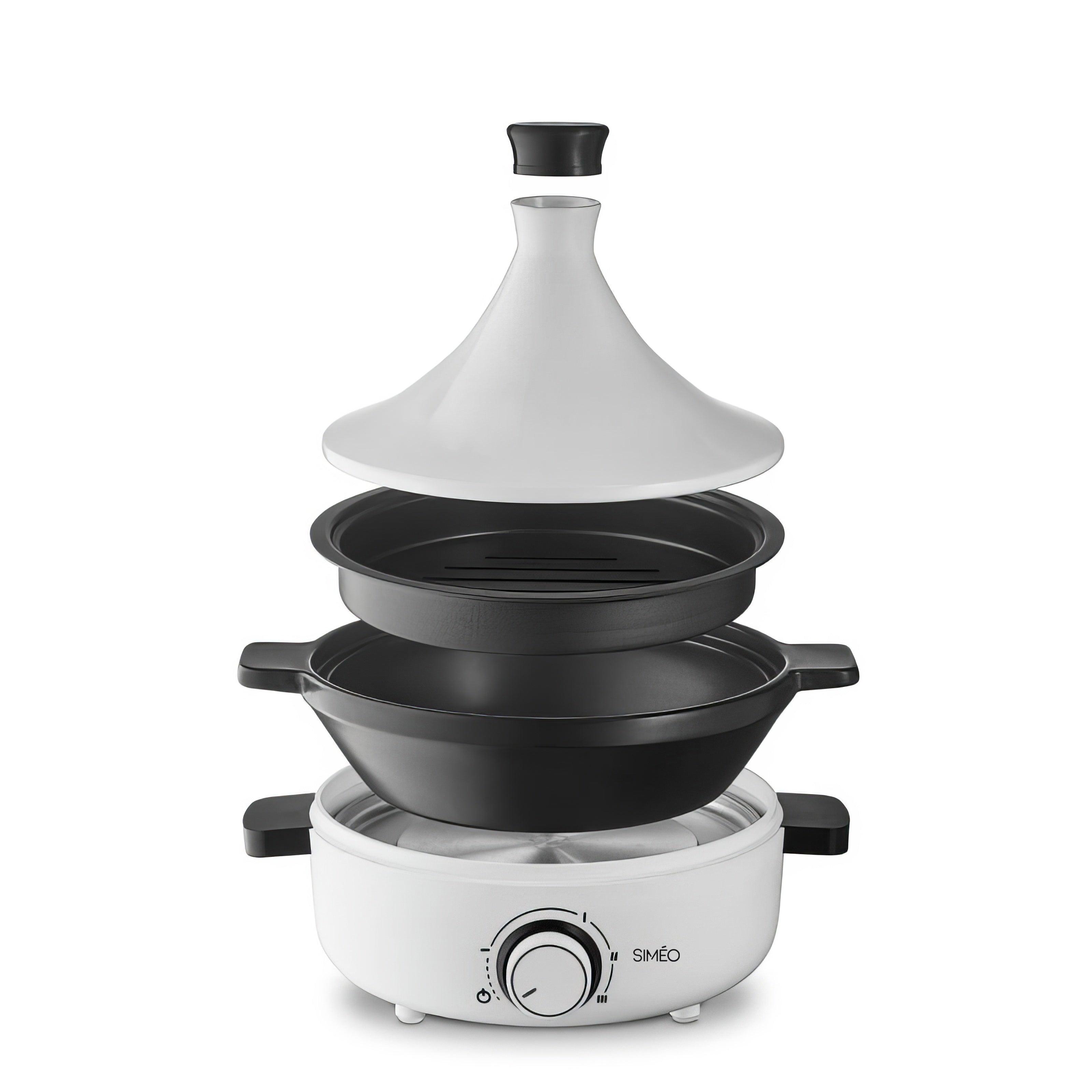 Tajine électrique avec plat céramique