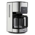 Cafetière filtre programmable 1,5 L inox
