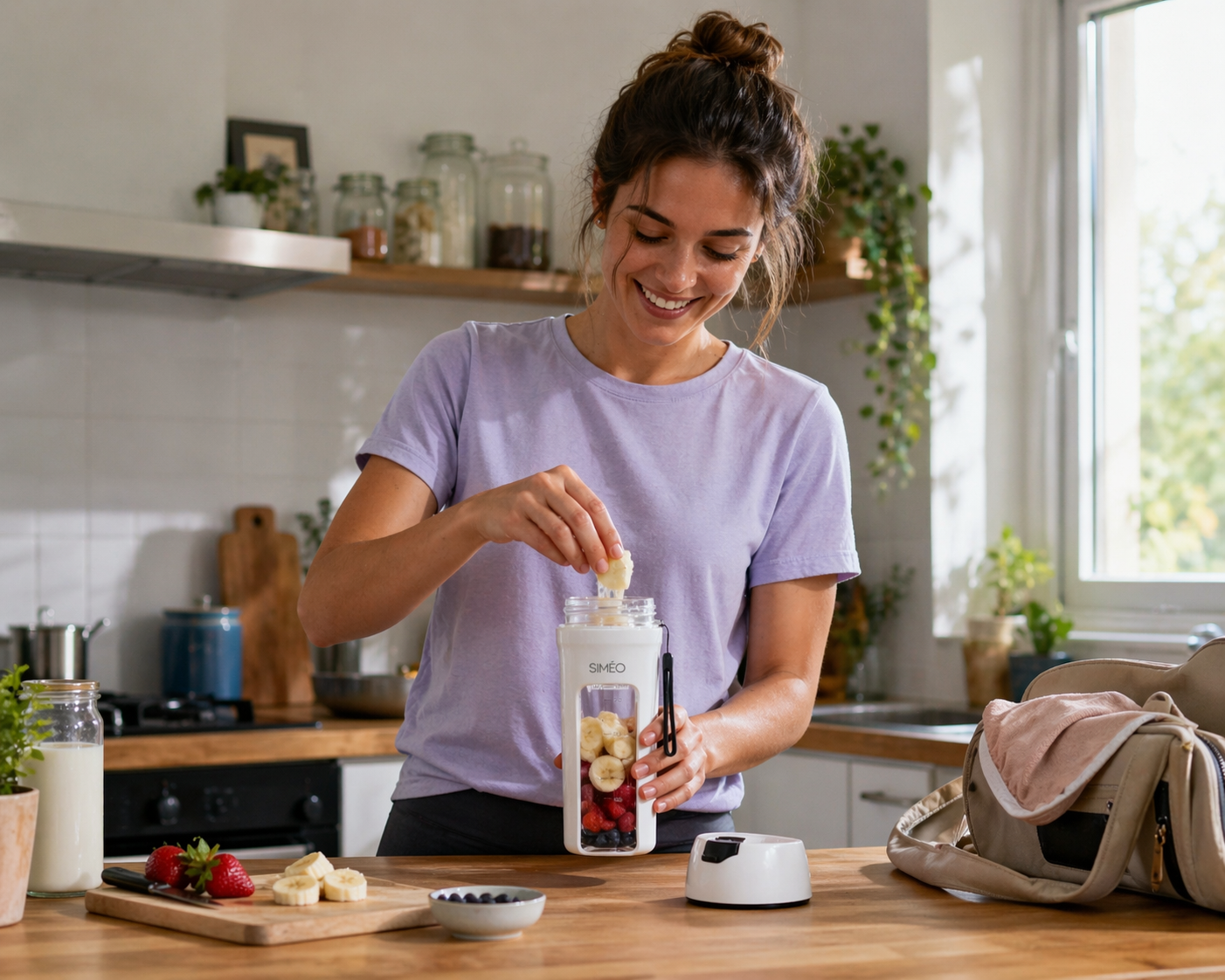 Blender nomade rechargeable